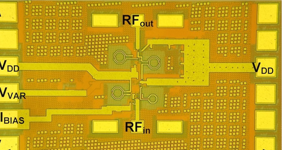 Integrated quantum RF hardware